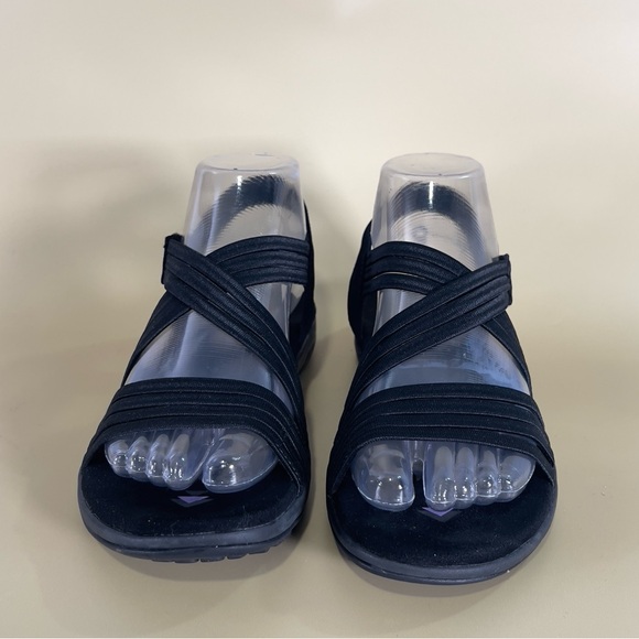 ** NWT Skechers Black Reggae Slim-Sunnyside 2.0 Sandals Sz 6 - Picture 10 of 17